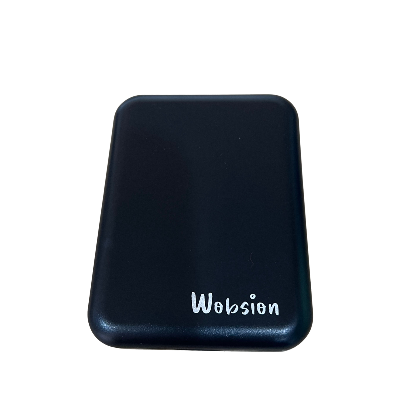 LED Lighted Compact Mirror – Black, Rechargeable with USB Cable