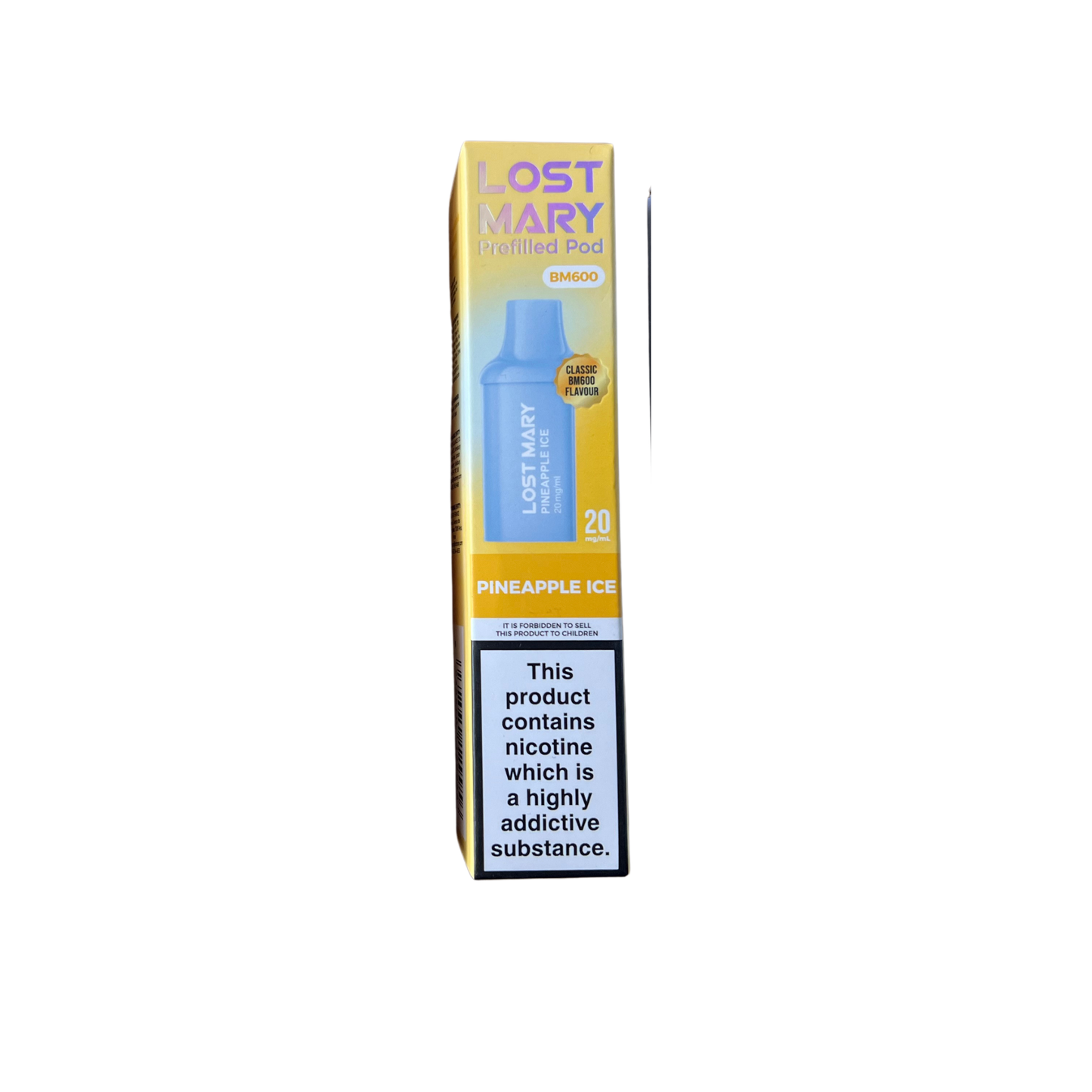 Lost Mary Prefilled Pods – 20mg Single Replacement Pods (Multiple Flavours)