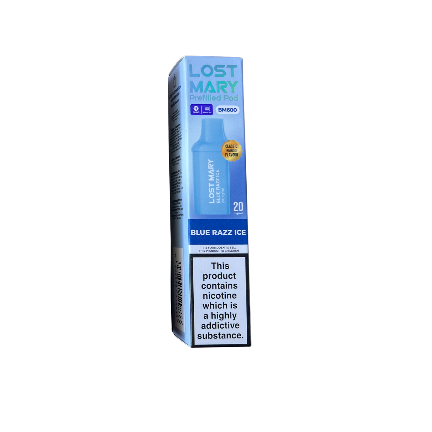 Lost Mary Prefilled Pods – 20mg Single Replacement Pods (Multiple Flavours)