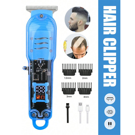 Men’s Electric Shaver & Hair Trimming Kit – Black