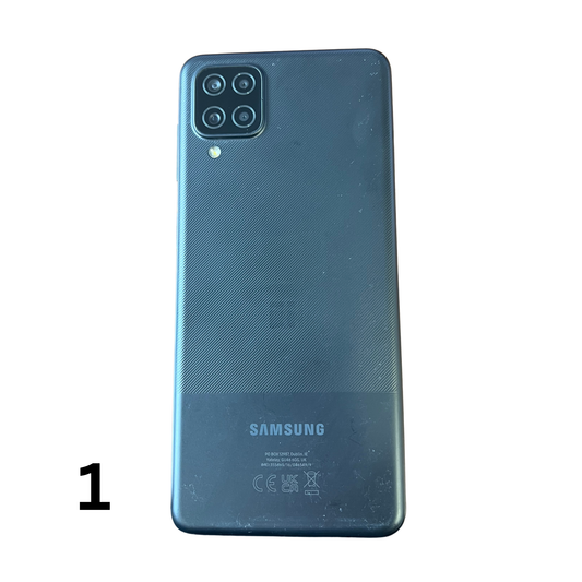 Samsung Galaxy A12 – Unlocked Smartphone (Black/Blue) – Used, Tested – No Charger
