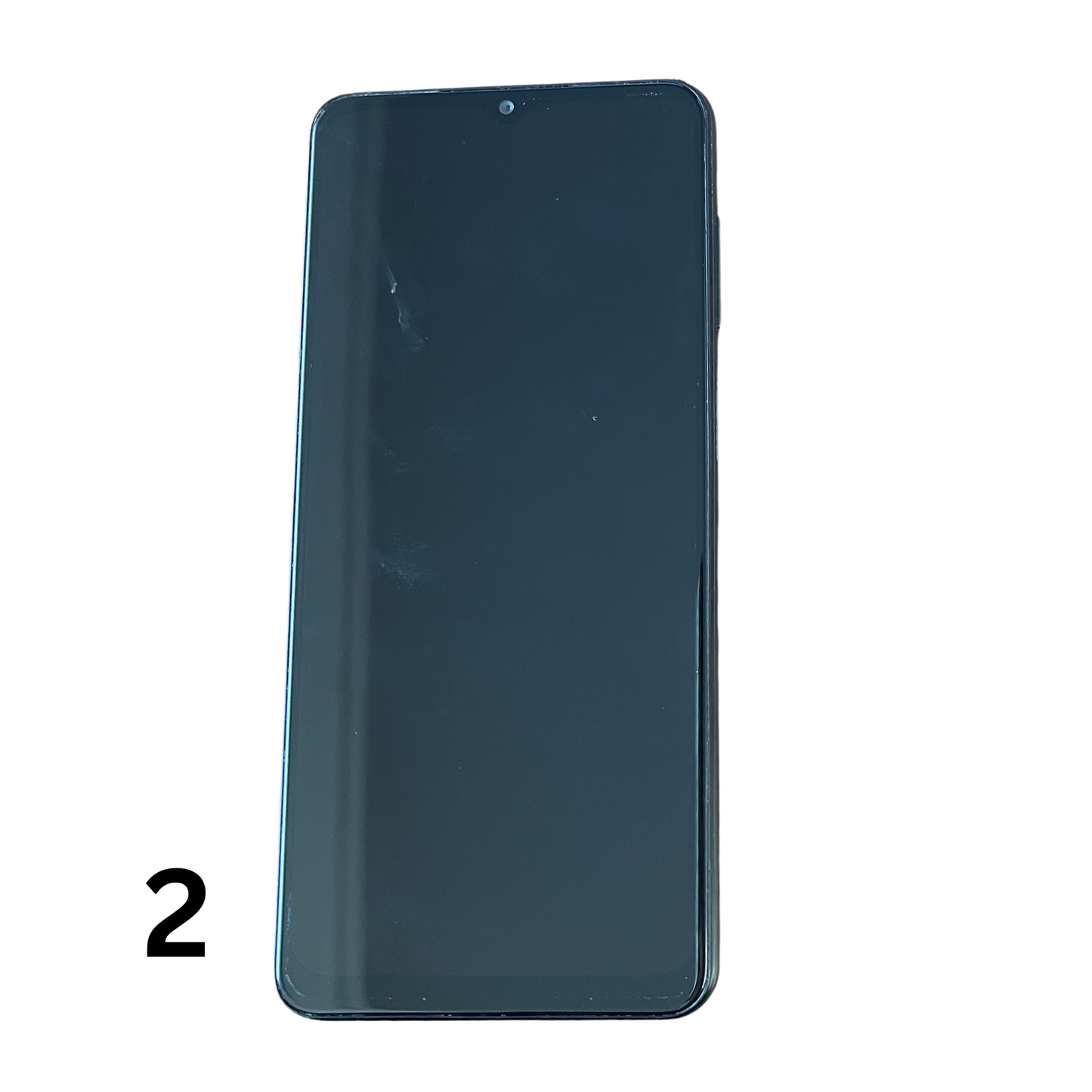 Samsung Galaxy A12 – Unlocked Smartphone (Black/Blue) – Used, Tested – No Charger