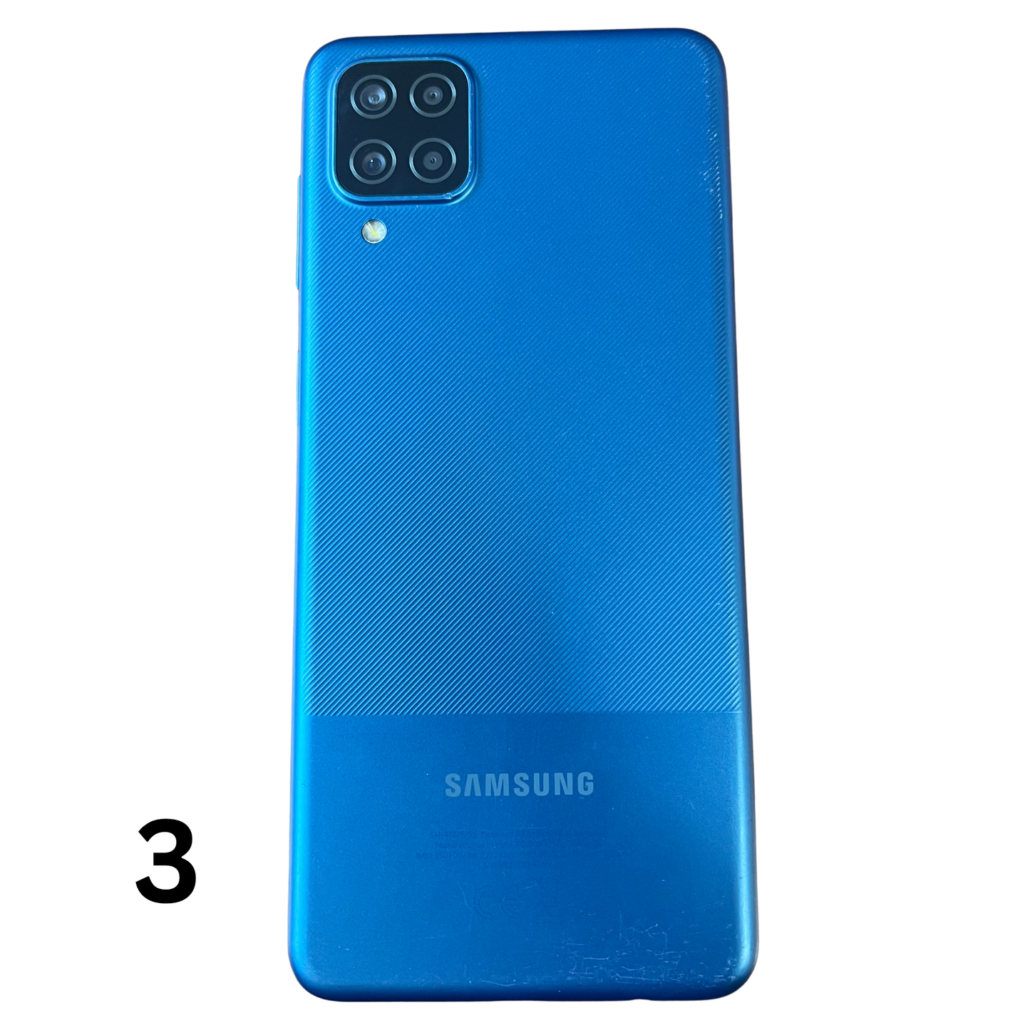 Samsung Galaxy A12 – Unlocked Smartphone (Black/Blue) – Used, Tested – No Charger