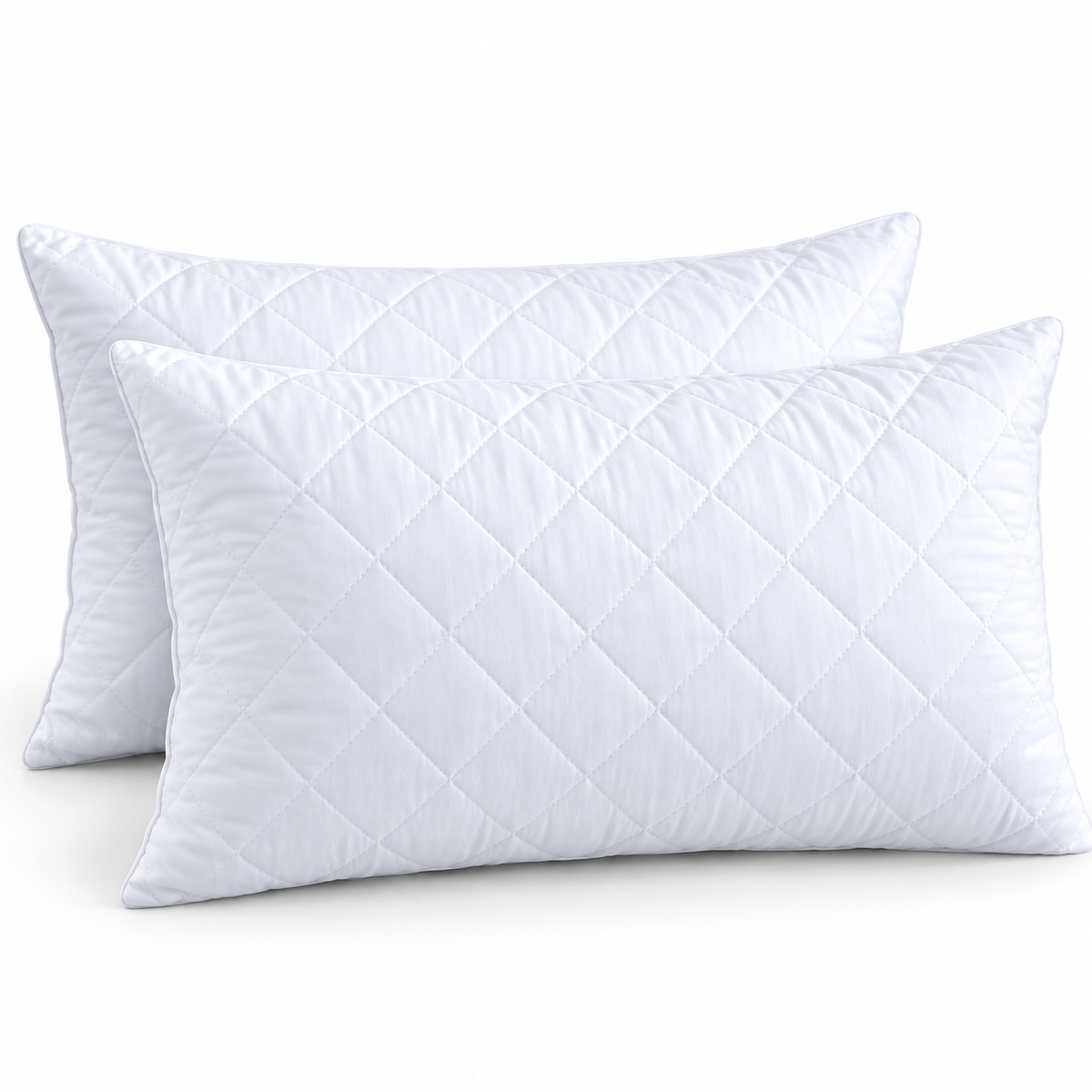 Extra Filled Neck &amp; Spine Hospital Support Pillows – Pack of 2