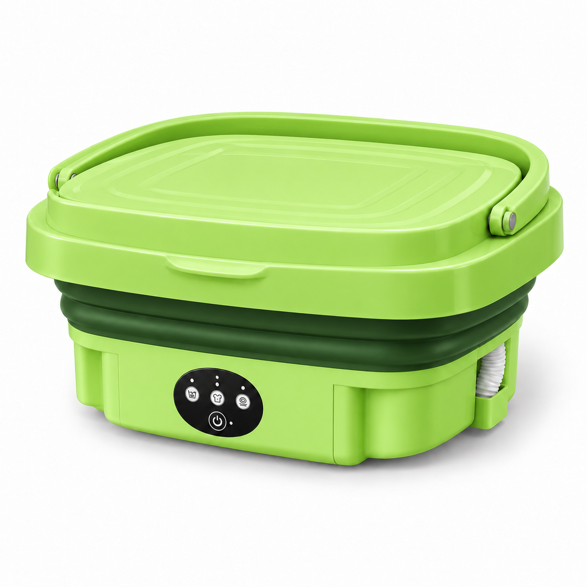 12L Collapsible Camping Mini Washing Machine – Portable Folding Washer