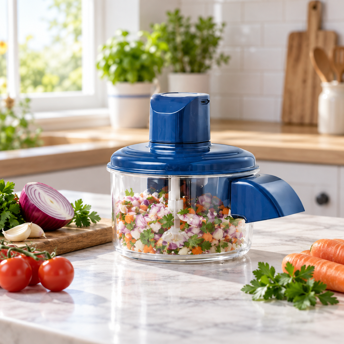 Bonappétit PrepPro Rechargeable Mini Chopper – 50W USB Kitchen Chopper