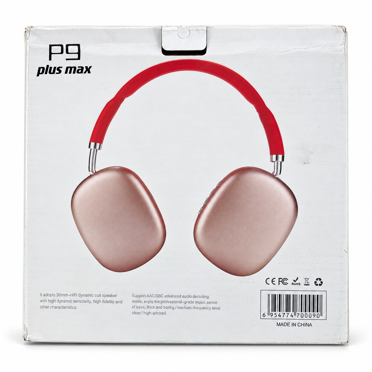 P9 Plus Max Bluetooth Headphones (Assorted Colours)