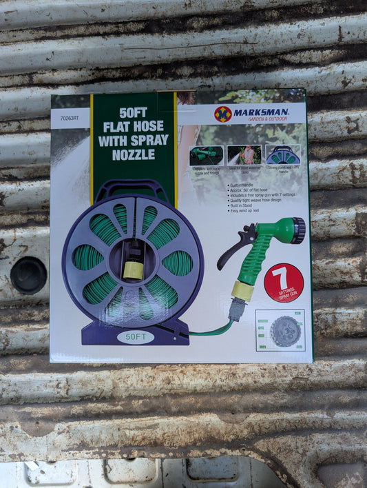 Flat Hose With Attachments