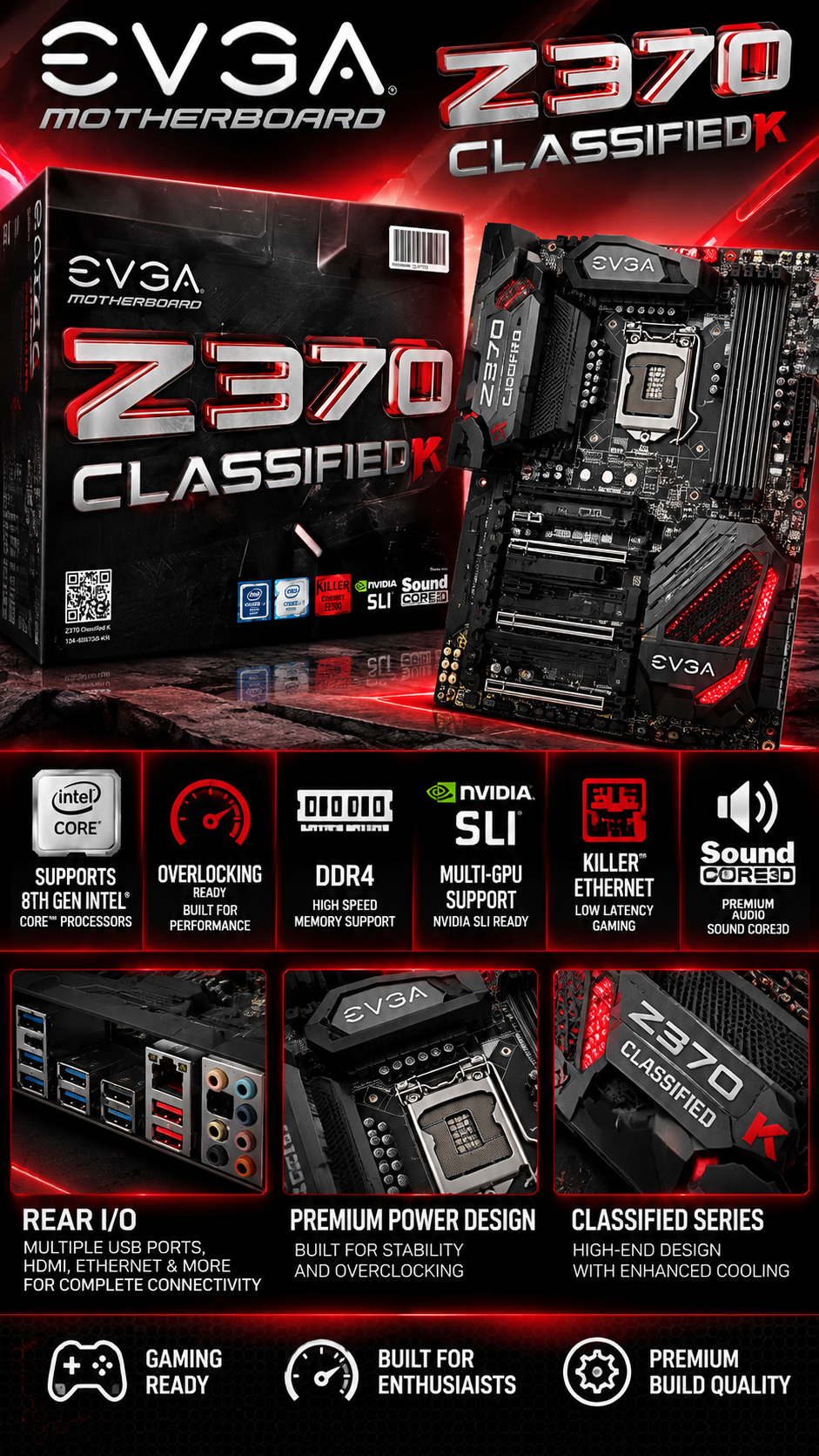 EVGA Motherboard Z370