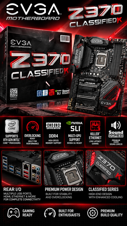 EVGA Motherboard Z370