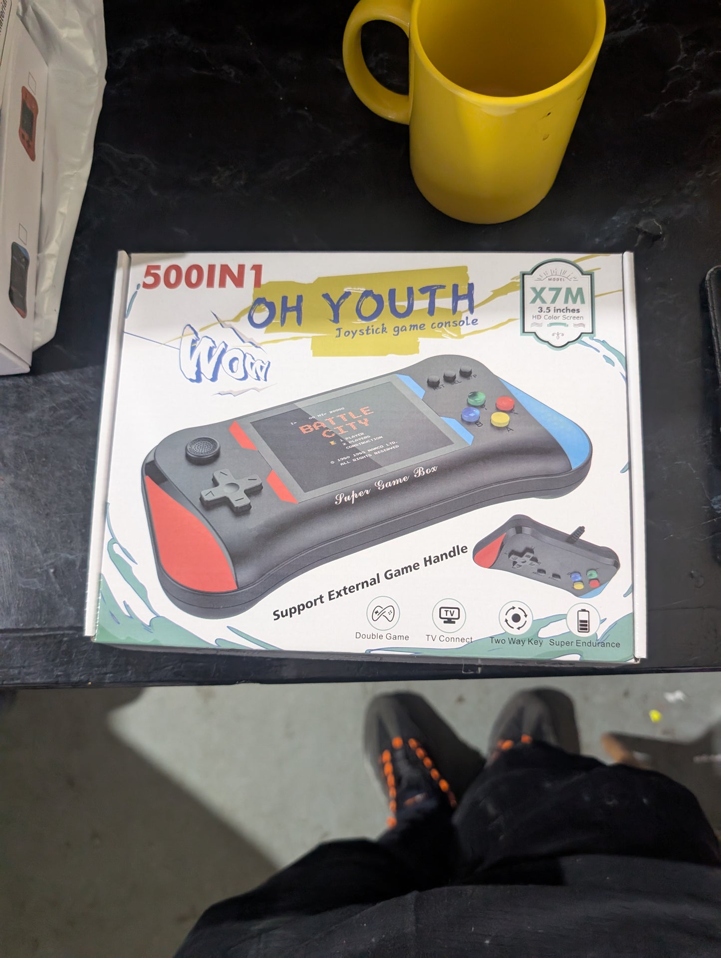Hand Held Retro Games Console