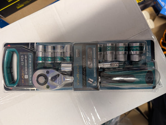 1/2 Inch Ratchet Set 12PCS