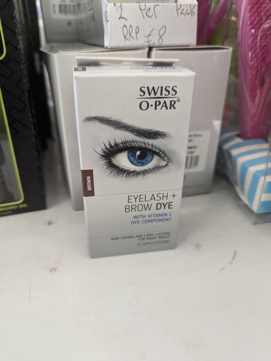 SWISS O.PAR eyelash + brow Dye