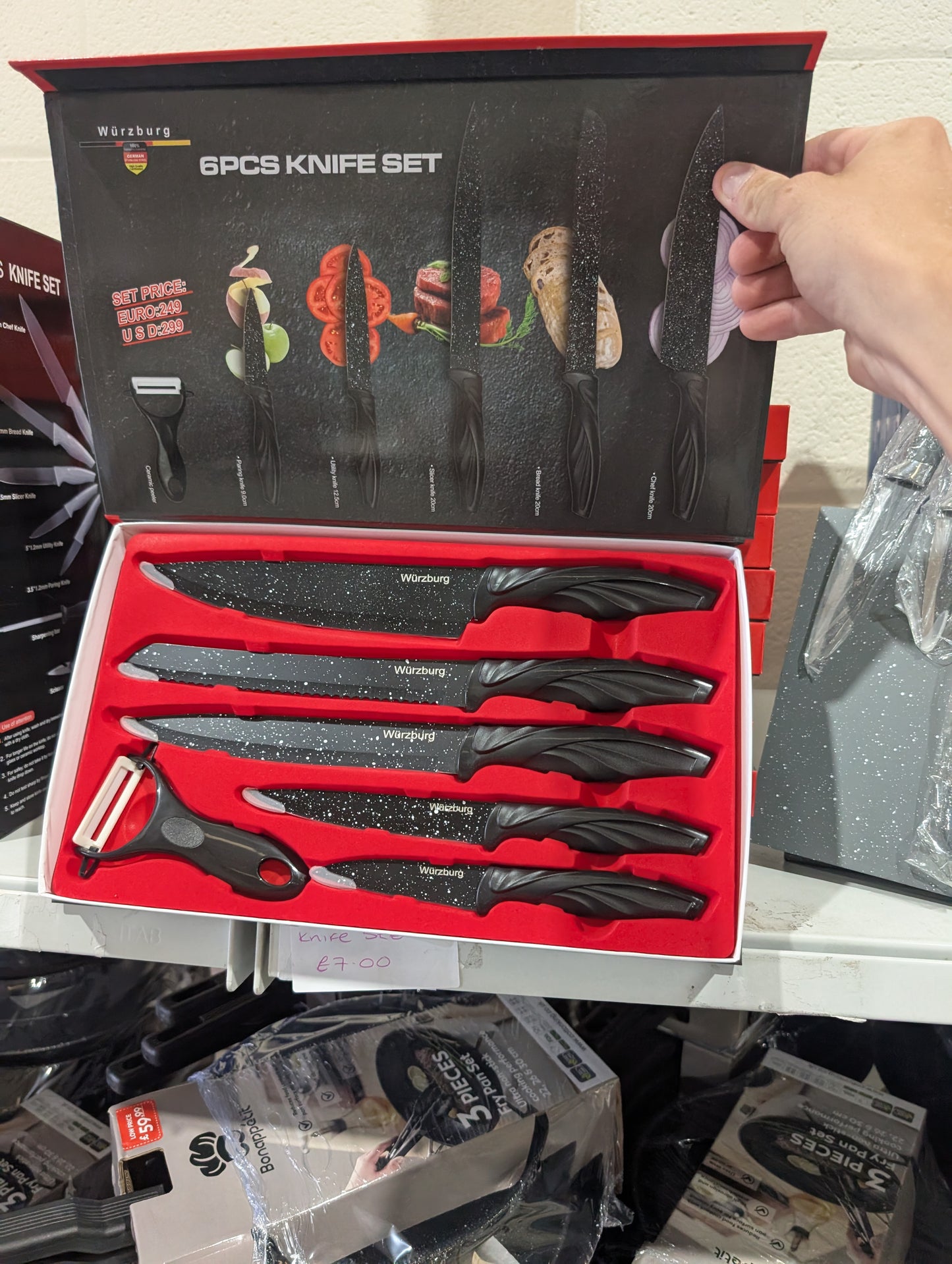7PCS KNIFE SET
