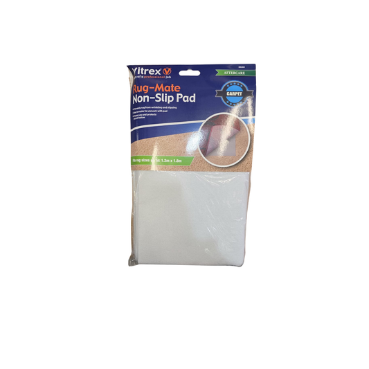 Vitrex Rug-Mate Non-Slip Pad packaging on a white background