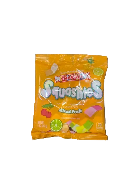 Smarties Squashies Mixed Fruit - 2 Bags for £1